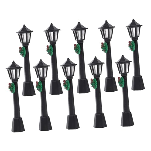 Lampes de simulation réalistes YRYRYW modèle de lampadaire miniature