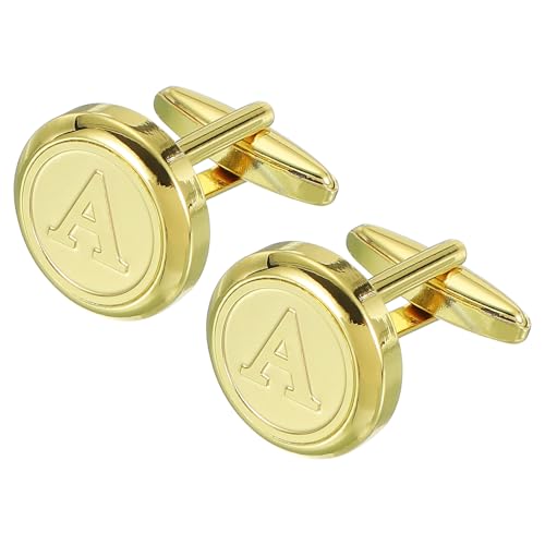 Mancuernillas clásicas de cobre para hombre miniatura 1