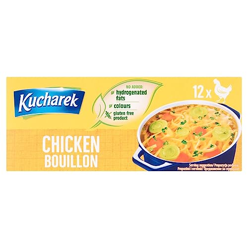 Kucharek Chicken Stock Cube 120g (Pack Of 12)