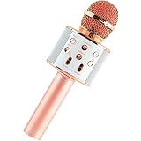 iJoy Wireless Karaoke Microphone - Bluetooth Karaoke Microphone and Speaker for Singalong with Voice