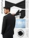 PJ PAUL JONES Blazer for Men Casual One Button Sport Coats Notch Lapel Solid Fashion Suit Jackets Black