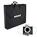 Neewer Enlarged Carrying Bag for 18 inches Ring Light, Light Stand, Accessories - 29.5x23.6 inches/75x60 Centimeters Protective Case, Durable Nylon,Light Weight (Black)