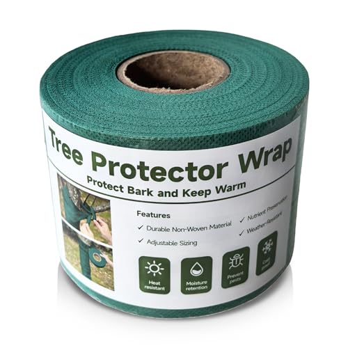 Emycool 98ft Tree Wraps to Protect Bark, Tree Wrap for Damaged Bark, Tree Trunk Wrap to Keep Plants...