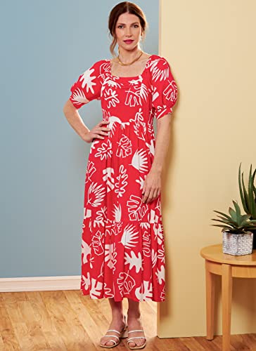 Butterick B6872F5 Misses Dress F5 (16-18-20-22-24) - Image 4