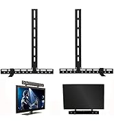 Amazon | UHNO サウンドバー 専用 金具 テレビの上・下に取り付け可能