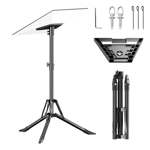 ORWOD Tripod Stand for Starlink Gen 3, Height Adjustable 30 in to 40 in, Wind-Resistant Heavy Duty, Portable Foldable Mount with Adapter & Ground Nail, Powder Coated, for RV Travel, Outdoor Camping