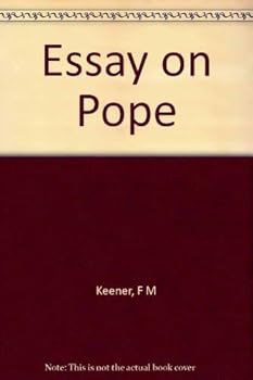 Hardcover An Essay on Pope Book