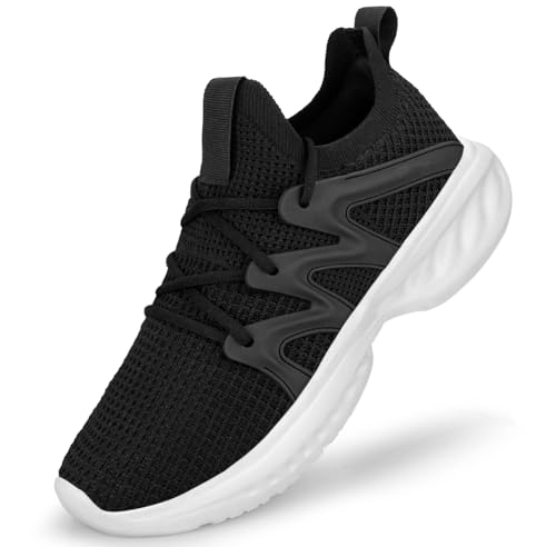 Image of Pujcs Women Shoes Lightweight Tennis Shoes Non Slip Gym Workout Shoes Breathable Mesh Walking Womens Sneakers