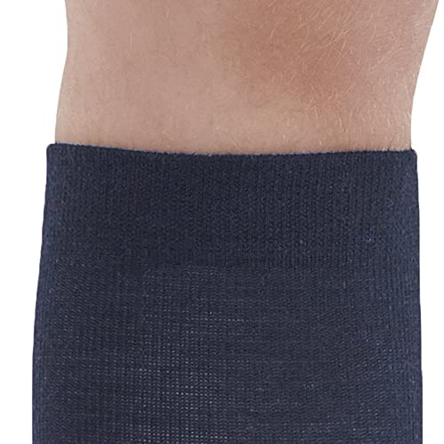 Ames Walker Aw Style 162 Men's Wool Dress 20-30Mmhg Knee High Socks Navy Xlarge #TOP2