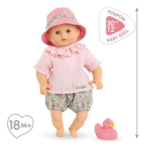 Muñeca Corolle Premier Poupon Coralie con accesorios miniatura 2