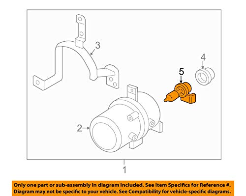 2005-2018 Kia Fog Lamp Bulb 18649-55009