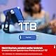 SanDisk Phone Drive mit USB Type-C 512 GB (Flash-Laufwerk für Smartphones, Tablets und Computer, 150 MB/s Lesen, Schlüsselring-Öse zur Mitnahme, 1 Jahr RescuePRO Deluxe-Software) - Seastar Pink