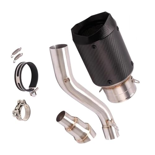Tuyau échappement moto CB650R en carbone pour vos virées et trajets quotidiens