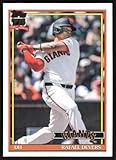 2026 TOPPS 1991 TOPPS #T91-54 RAFAEL DEVERS SAN FRANCISCO GIANTS BASEBALL OFFICIAL TRADING CARD OF MLB