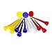 Seacloud Activing Plastic Golf Tee Holder Carrier with 12 Golf Tees and 3 Plastic Ball Markers