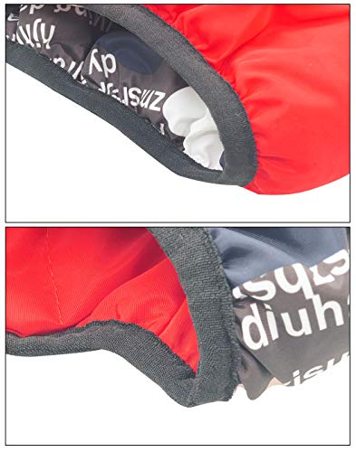 Baby Girls Padded Vest Puffy Sleeveless Winter Warm Coat Hooded Zipper Pocket Camouflage Outfit 5-6T Red #TOP6