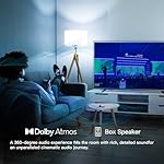 FPD 55-inch Smart TV Google TV 4K UHD with Google Play and Google Cast Built-in, HDR 10, Dolby Vision Dolby Atmos, MEMC, Voice Remote, Stream Live TV(Canvas-Series, CG55-C1, 2024 Model) - Image 3