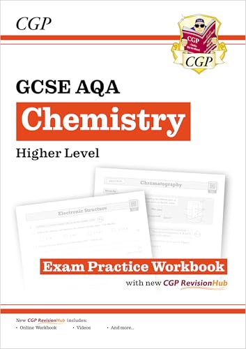New GCSE Chemistry AQA Higher Exam Practice Workbook with CGP RevisionHub