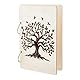 SUPERDANT Baum Des Lebens Grußkarten Organizer Vögel Grußkarten Binder Postkarten Fotoalbum 2 Ringe Abdeckung Behälter Tagesplaner Grußkartenalbum Halter Buch Für Geburtstag Weihnachten