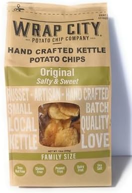 Amazon: Wrap City Potato Chip Company - Original - Russet, Artisan