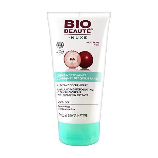 Nuxe Bio Beaute Crema Limpiadora Exfoliante Reequilibrante , 150ml