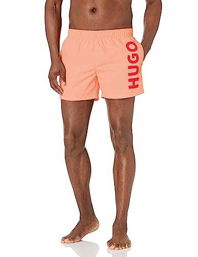 Hugo 50469311630L Mens Vertical Logo Swim Trunks cover