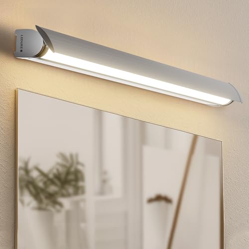 Image of LEDURE Prism 18W LED Mirror Light | 3-in-1 Color Changing Bathroom Vanity Mirror & Picture Wall Light | 2 Year Warranty | Cool White /Warm White /Natural White | Sleek Design | Pack of 2