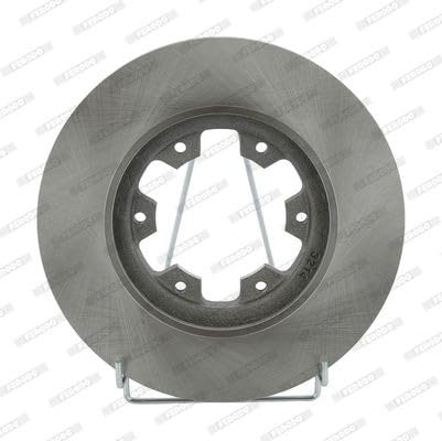 2x FERODO Disco de freno Delantero Ø277mm Altura: 39,2mm Espesor: 26mm Corona de Agujeros - Ø: 124mm ventilado DDF464 Compatible con NISSAN NAVARA D22 PICK UP D21 TERRANO II R20 Pathfinder II R50