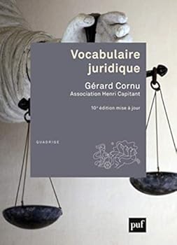 Paperback vocabulaire juridique (10ed) [French] Book