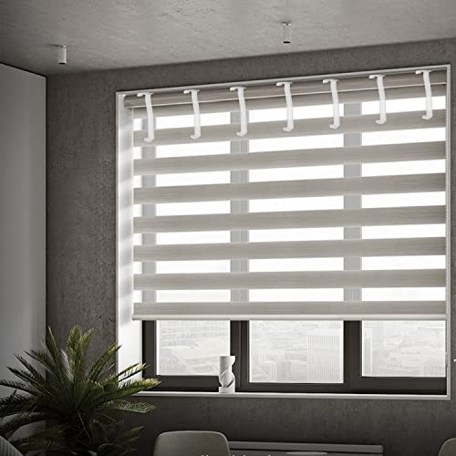 2.5 Inch Valance Clips Window Blind Clips Clear Plastic Valance Retainer Holder Hidden Valance Clips For Horizontal Blind Valance(12 Pieces) #TOP2