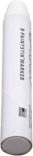 Miniatura 5 de Brock White B Paintstik - Marcador de pintura sólida permanente multiusos para superficies aceitosas, húmedas, secas y frías, resistente a la