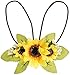 Merroyal Mädchen Baby Kaninchen Krone Blume Stirnband Blumen Kleinkind Foto Requisiten Kopfbedeckung (Sonnenblume)
