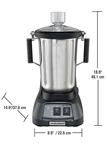 Commercial food blender detail