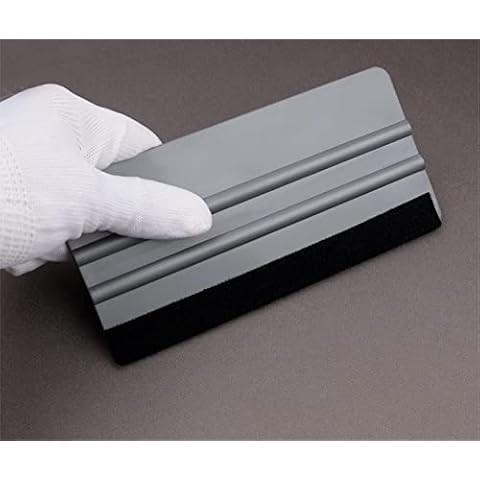 KESPEN Total Blackout Window Film Privacy Static Cling 100% Light Blocking Room Darkening Window Cover Heat Control Anti-UV Glass Sticker Window Tint for Home with Grid Line (17.32 Inch X 6.5 Feet) Cover
