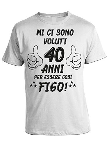 Tshirt Compleanno - Mi Ci Sono Voluti 40 Anni per