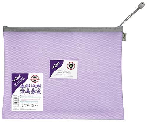 Bolsa resistente de malla con lazo para colgar documentos y tarjetero Snopake 15936 2