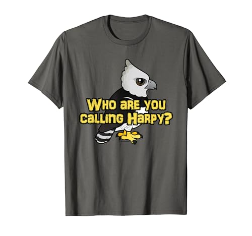 Funny Cute Cartoon Eagle Gift | Who Are You Calling Harpy T-Shirt