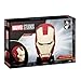 4D Puzzle â€“ Marvel: Iron Man Helmet â€“ 92 Piece Model Kit for Teens and Adults â€“ Ages 14+