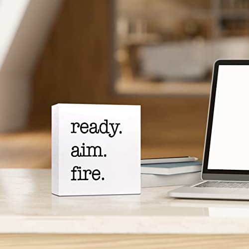 Ready-Aim-Fire-Wooden-Block-Sign-Desk-DecorFunny-Bathroom-Quotes-Wood-Plaque-Sign-Desk-Decorations-for-Farmhouse-Home-Office-Toilet-Restroom-Bathroom-Wash-Laundry-Shelf-Table-Decor Ready Aim Fire Wooden Block Sign Desk DecorFunny Bathroom Quotes Wood Plaque Sign Desk Decorations for Farmhouse Home Office Toilet Restroom Bathroom Wash Laundry Shelf Table Decor