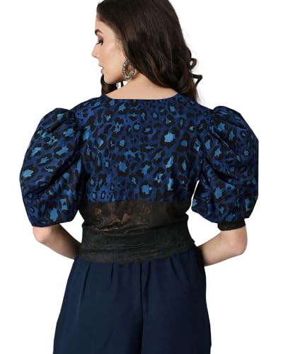 Image of EYEBOGLER Vibrant Visions Trendy Women's Print Regular Fit Tops