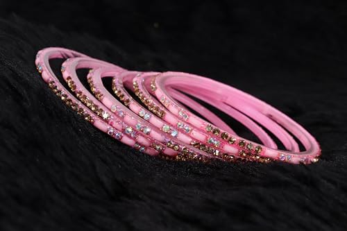 Stylish Glass Bangle Set for Daily Use - Plain Fashionable Bangles