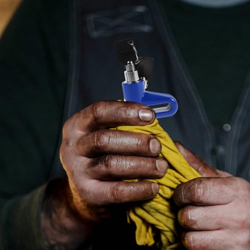 Candado de disco de plástico resistente para bicicleta y moto sin daños 4