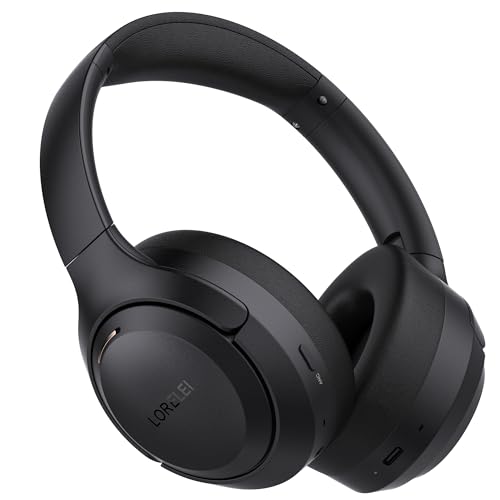 Casque supra-auriculaire LORELEI QC60 réduction bruit noir idéal pour le train