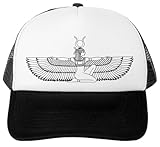 Inchiostro A Lunga Durata Udaytee Dea Iside Berretto da Baseball Unisex Bianco Regolabile White Unisex Baseball cap