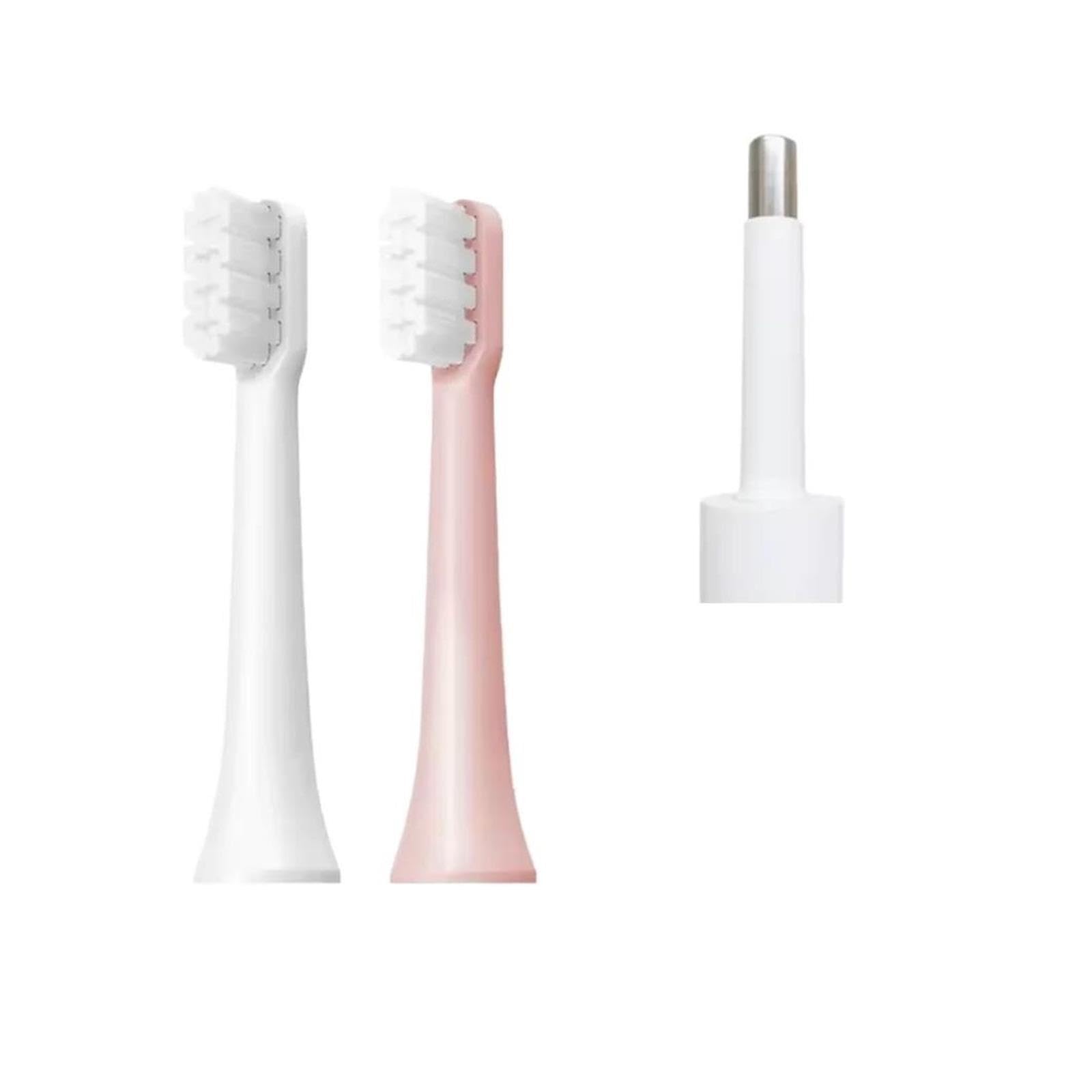 Testine 4/8PCS, Compatibile Con Xiaomi, T100 MES603 | Con copertura, testine morbide per adulti(8 PCS pink)