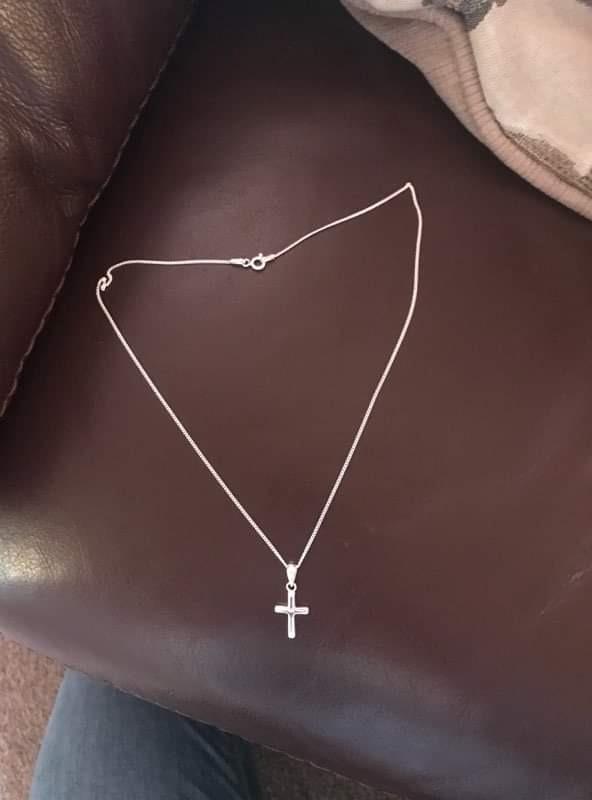 DAVID YURMAN Sterling Silver 14K Yellow Gold X Cross Necklace 1184476 | FASHIONPHILE - View #5
