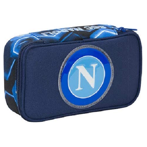 DIVASPORT - Estuche/Quick Case 22 x 12,5 x 6 cm S.C. Napoli - Producto Oficial
