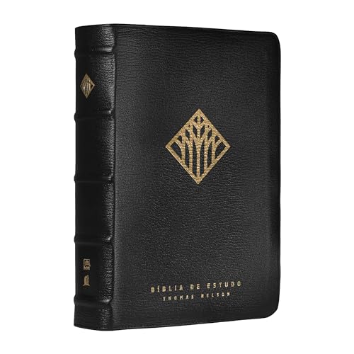 Bíblia de estudo Thomas Nelson - NVI - couro legítimo