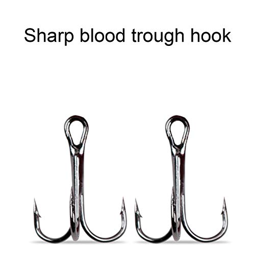 Isca de pesca, 5 cm artificial multicololr realista, isca de peixe para pesca ao ar livre - 5