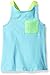 Dream Star Little Girls' A- Line Sequin Pocket V Back Tank